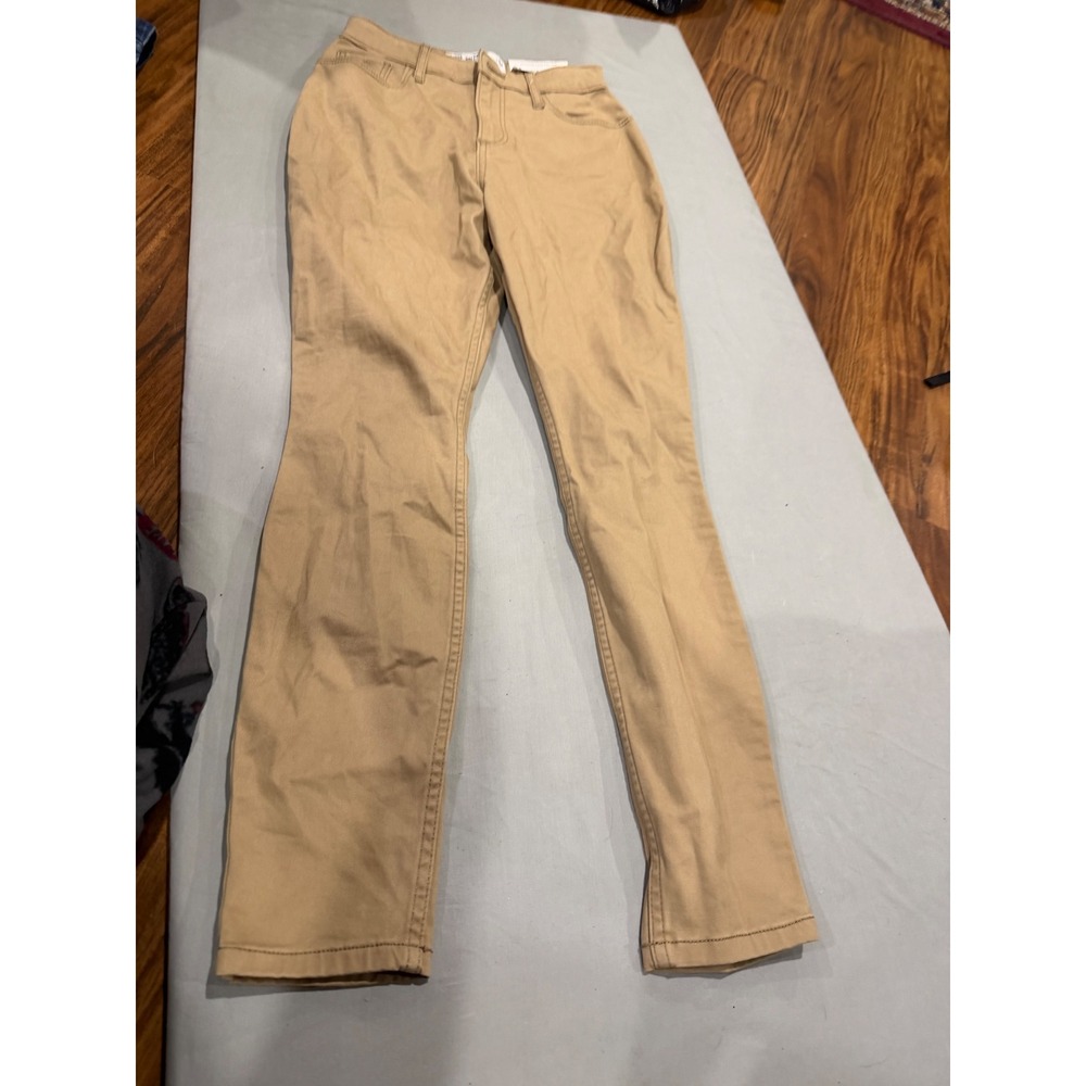Skater Womens Hollister Curvy Super Skinny Pants 0S W24S Khaki Tan